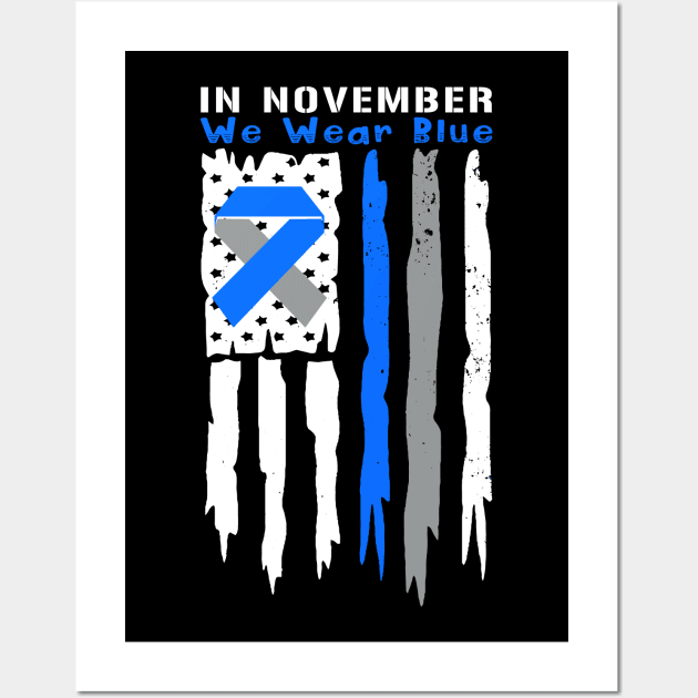 Diabetes Awareness In November Wall Art by SHB-art